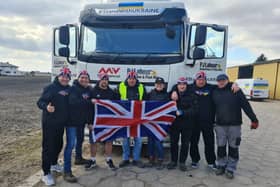 English and Polish volunteers assisting the people of Ukraine