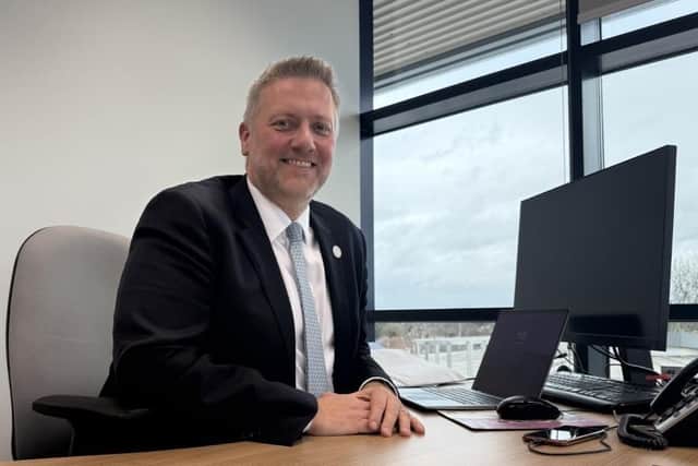 Buckinghamshire Council leader Steven Broadbent has rejected suggestions the county is being left behind over devolution. Pic: LDRS/Nathaniel Lawson
