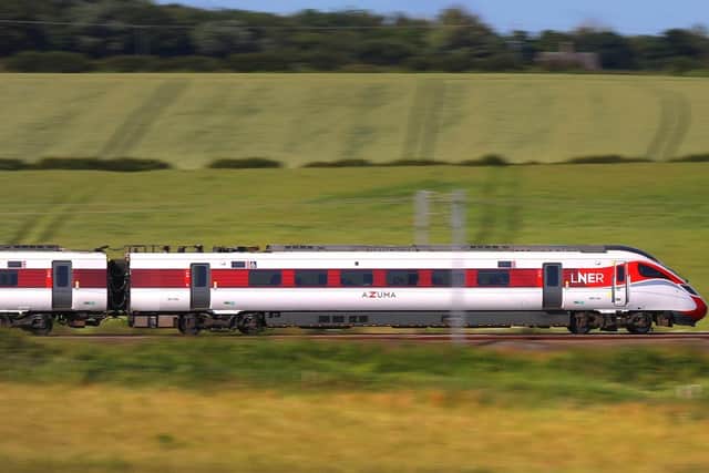 LNER reveals its new First Class menu (photo: LNER)
