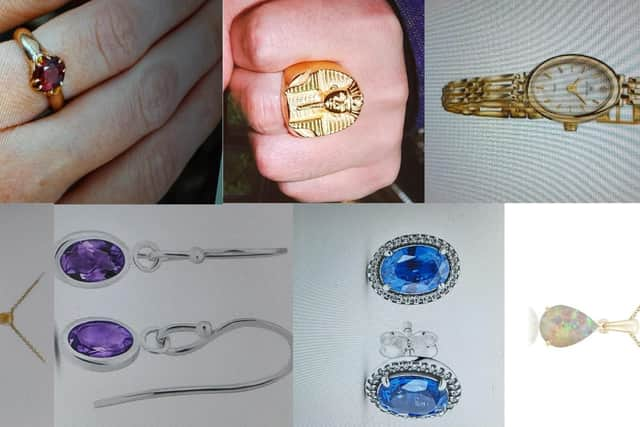 The stolen jewellery.