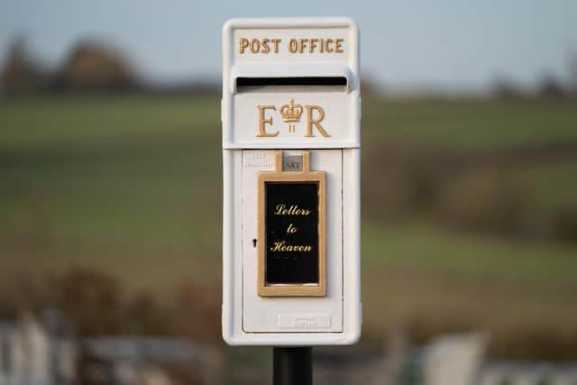 How the postbox to heaven will look