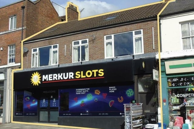 Merkur Slots in Aylesbury High Street is up for sale with an asking price of £1,250,000. Property company Whozoo says a new owner will also inherit for flats linked to the town centre building.