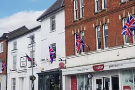 Union flags brighten up Winslow High Street