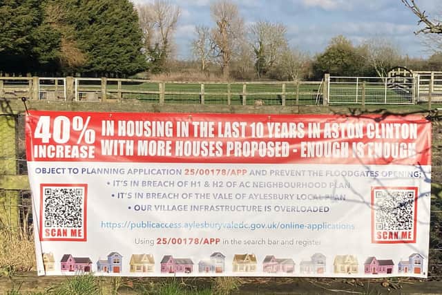 Campaigners claim the village is overloaded