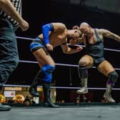 BT Gunn v Joey Hayes, photo from Nick Frewin