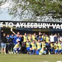 Aylesbury Vale Dynamos Development team celebrate winning the league in their first ever season     Picture by Iain Willcocks