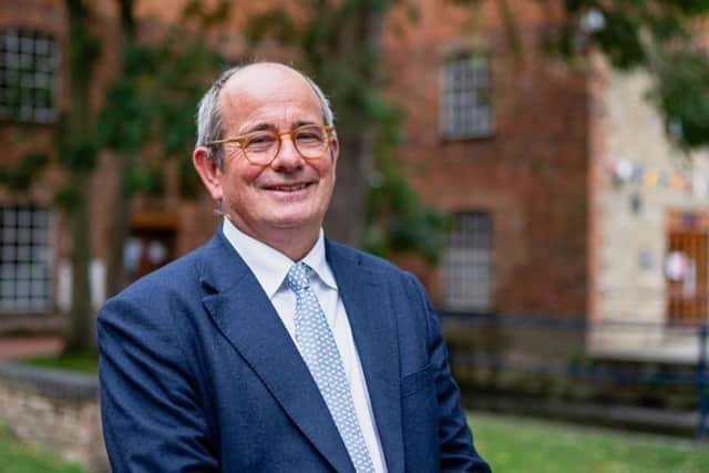 The University of Buckingham's current vice-chancellor, Prof James Tooley