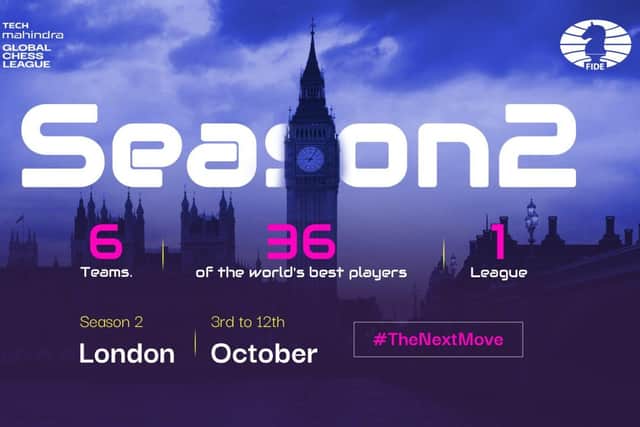 Global Chess League Season 2 coming to the UK.