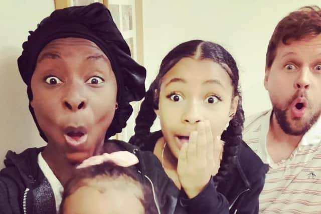 Rebecca and her family