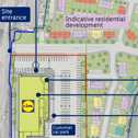 The current proposals for a fourth Lidl in Aylesbury