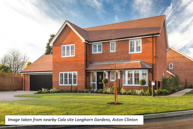A home from another development run by Cala Homes