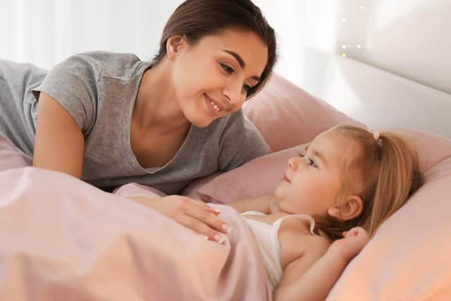 Nearly one in three (29 per cent) of parents say bedtime is their favourite time of the day with their children (photo: Adobe)