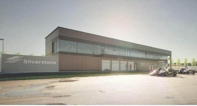Silverstone karting centre, photo from Cube Design