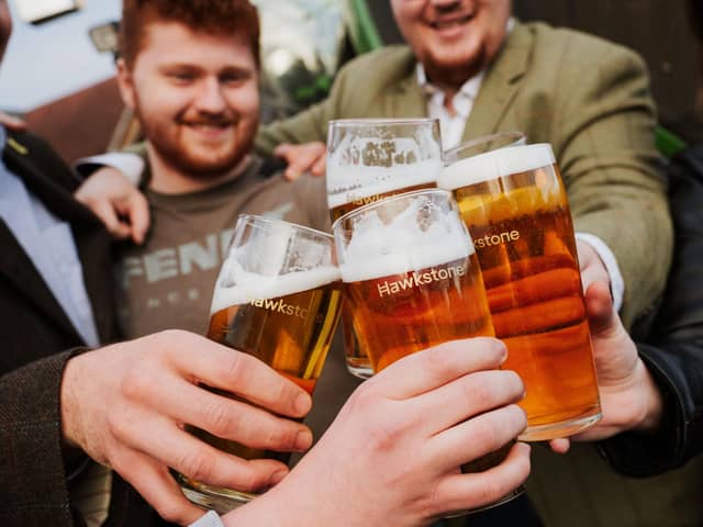Two pubs in Buckinghamshire will be pouring Jeremy Clarkson’s award-winning, Hawkstone Premium lager