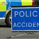 Two men needed hospital treatment following the crash
