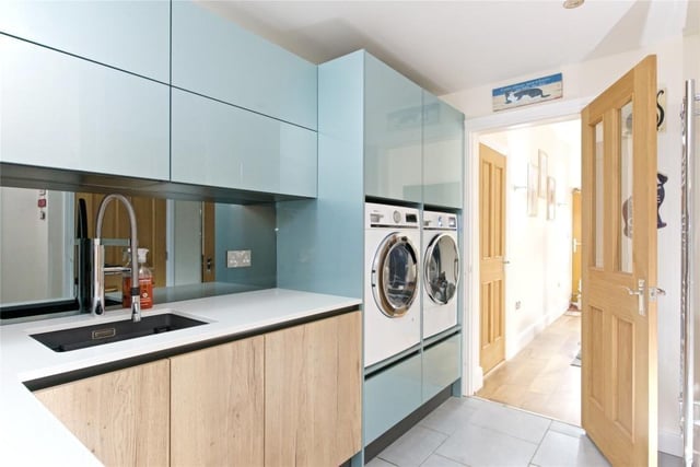 Well equipped utility room
