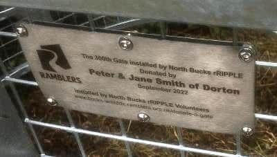 Peter and Jane Smith sponsored the new project