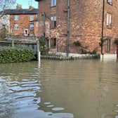 Flooding in Buckingham from late last year, photo from Councillor Robin Stuchbury