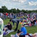 Soaking up the sounds at last year's festival