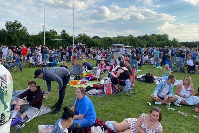 Soaking up the sounds at last year's festival