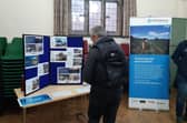 An East West Rail Alliance public consultation event in Winslow
