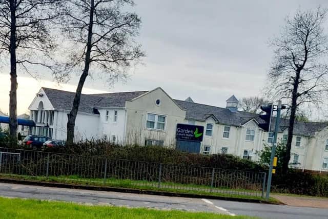 The hotel - formerly Best Western and Holiday Inn - has been used to house rough sleepers since the start of the Covid pandemic