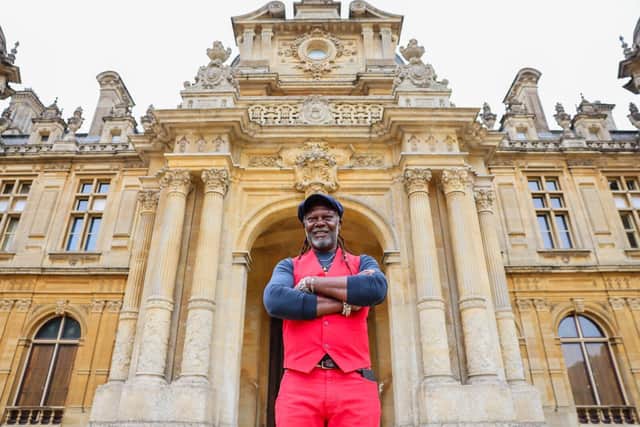 Levi Roots in front of Waddesdon Manor Chilli Fest 2024