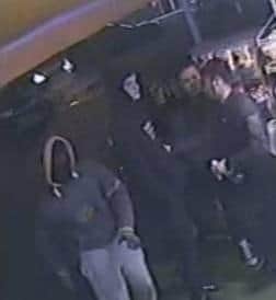Police want to speak to the individuals pictured