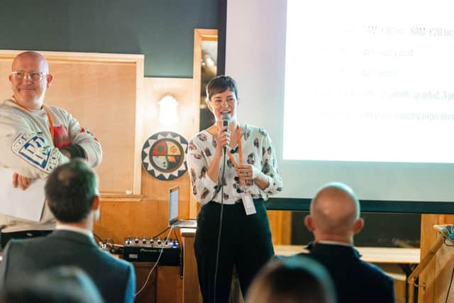 Minimass during the Britain's Got Startups Event Series