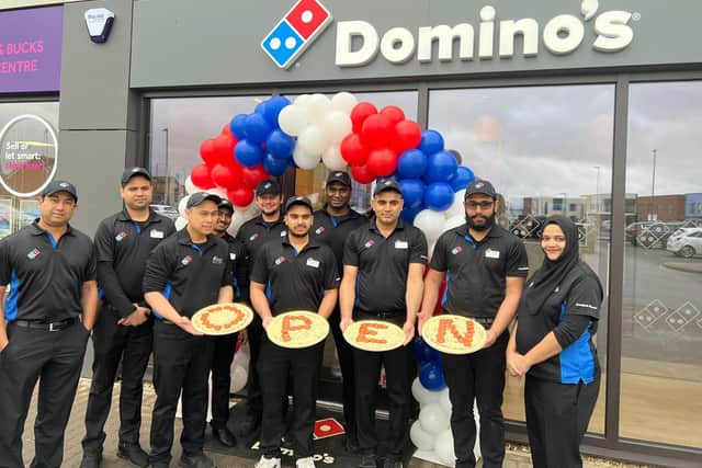 The new Domino's store in Berryfields