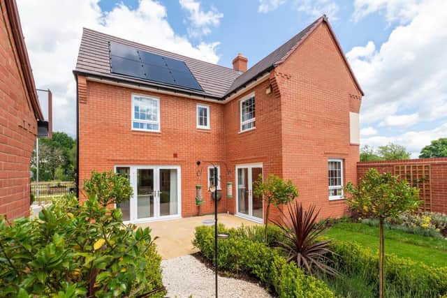 DWSM - 20 - The garden of the Avondale Special show home.
