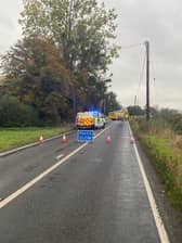 Emergency service responders said they expect the closure to last for hours