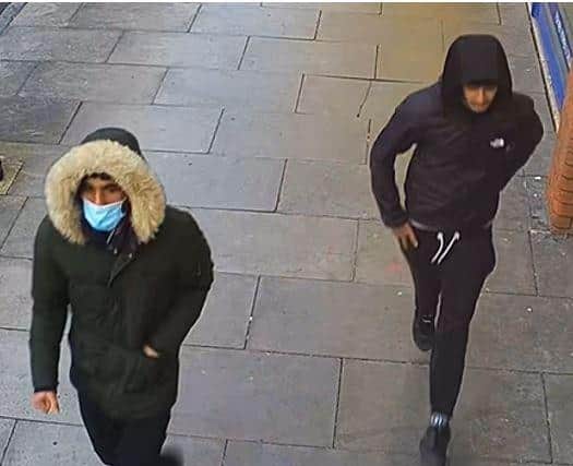 These two could have vital information on the 'traumatising' mugging