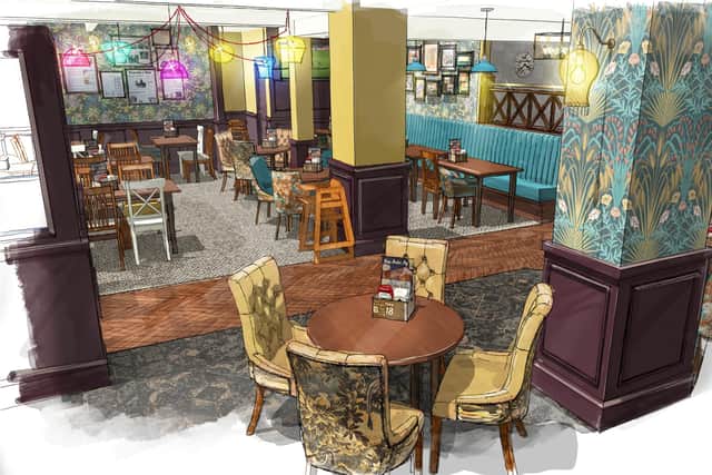The pub is undergoing a makeover