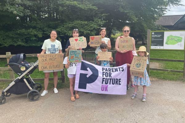 Local climate parent group participate in national campaign.