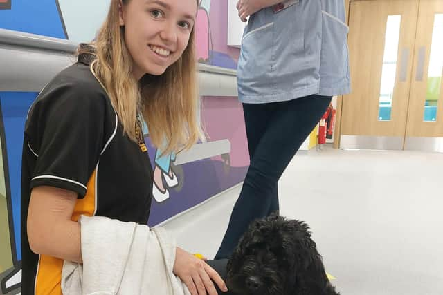 Maya Marley in Children's Emergency Department