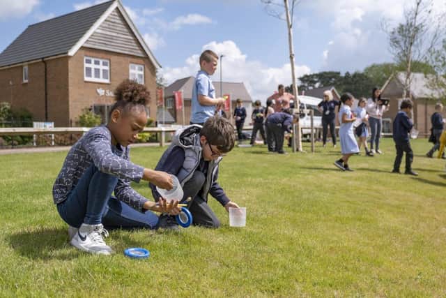 Redrow are encouraging children to pick up a playmaking pack