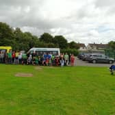 Aylesbury United Inclusive Pan Disabilities football team and sponsors