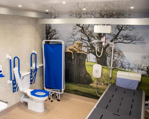 Changing Places Toilet Inside