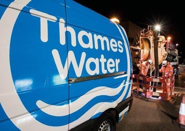 Thames Water says it addressing the issue