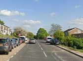Five arrests were made at the scene
