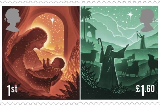 The Christmas stamps go on sale today (5 Nov) (Photo: Royal Mail)