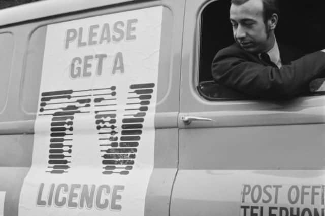 A Post Office television detector van in 1970