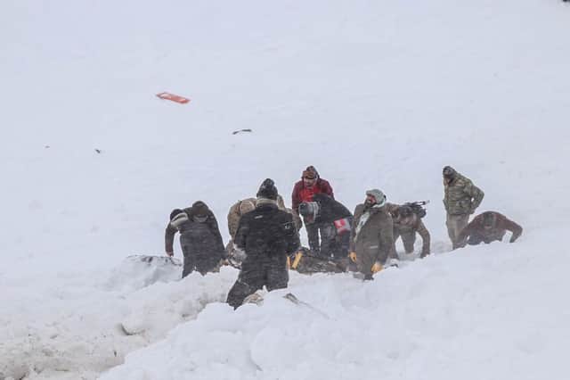 41 people have been killed after two avalanches fell in eastern Turkey (Photo: Getty Images)