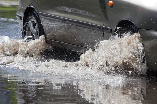 Storm Dennis brought wet and windy weather to the UK over the weekend, with some roads still flooded after torrential rain (Photo: Shutterstock)