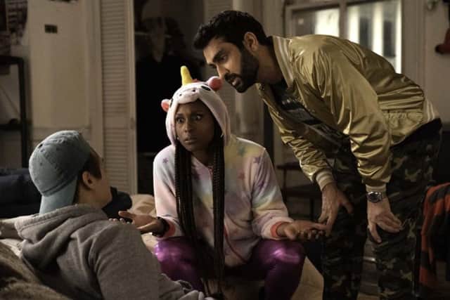 Issa Rae and Kumail Nanjiani star as a couple who become unintentionally involved in a murder. (Picture: Paramount Pictures)