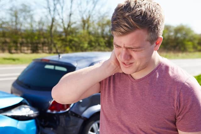 Crash-for-cash scammers claim for fake injuries related to the staged accidents (Photo: Shutterstock)