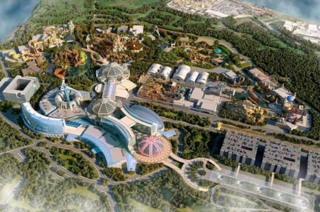The plans for the park have it set to open by 2024, although the specific date is not yet known. (Credit: The London Resort Company)