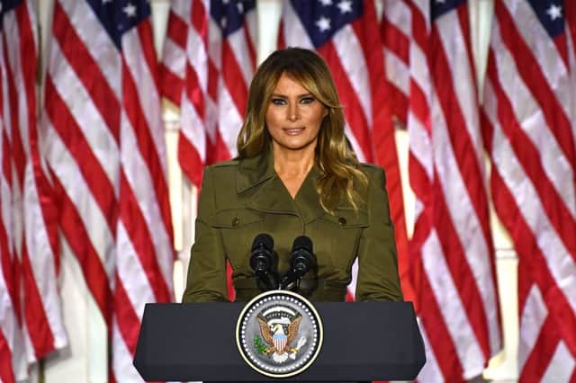 The first lady offered her condolences to the thousands who lost someone to coronavirus (Photo: Getty Images)