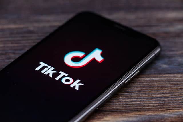 Videos of a man taking his own life started surfacing on TikTok on Sunday (Shutterstock)